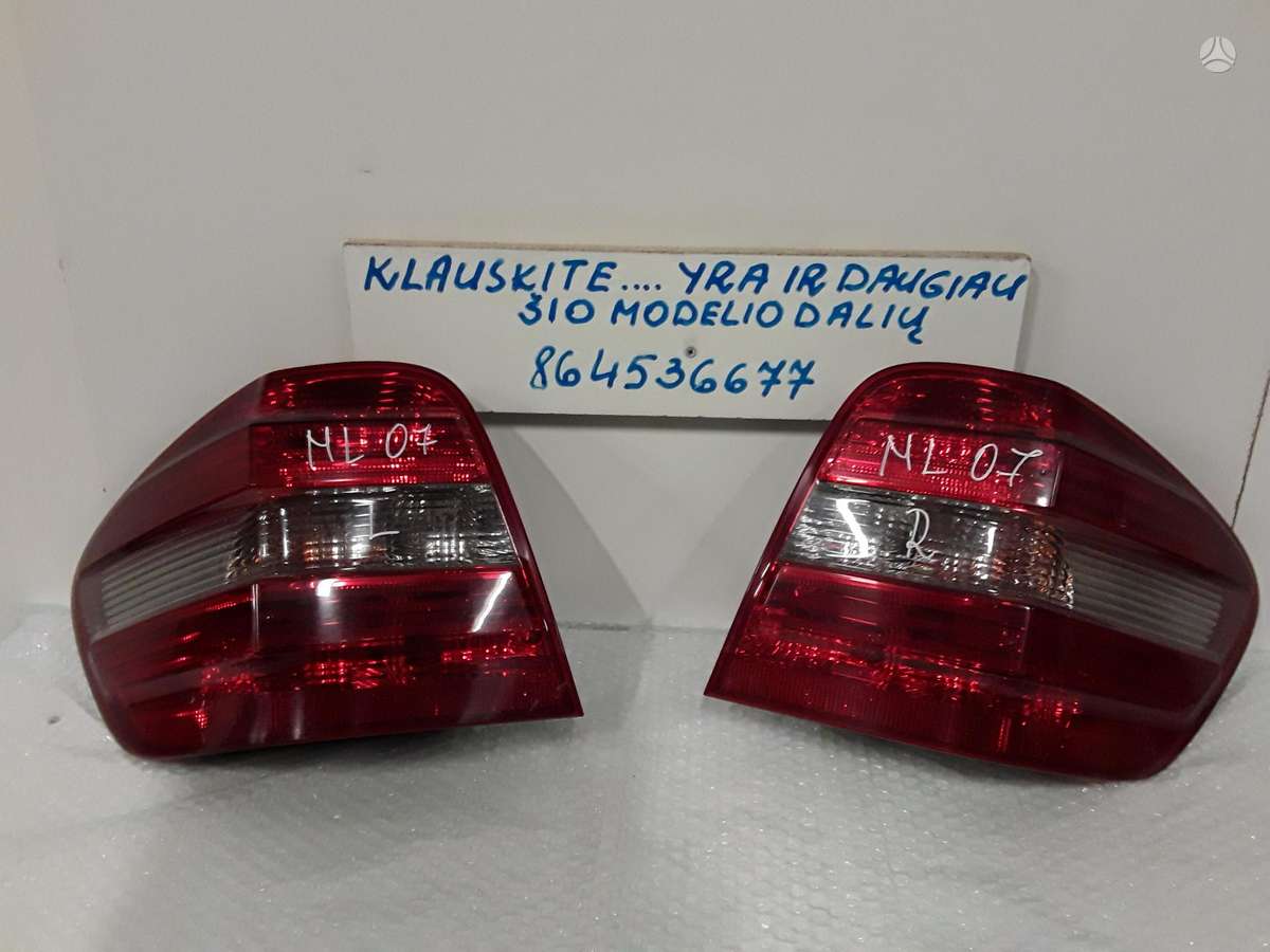 Mercedes-Benz ML klasė по частям