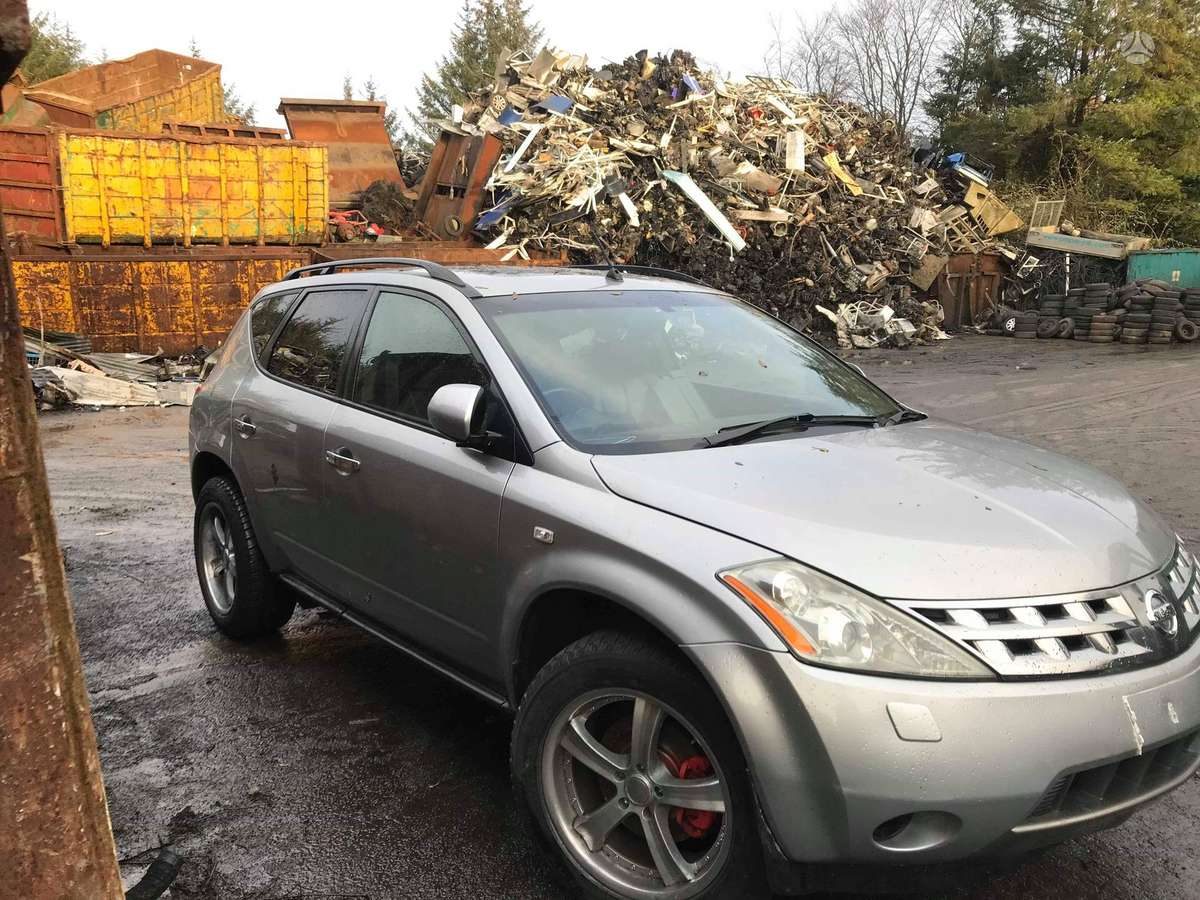 Nissan Murano rezerves daļās