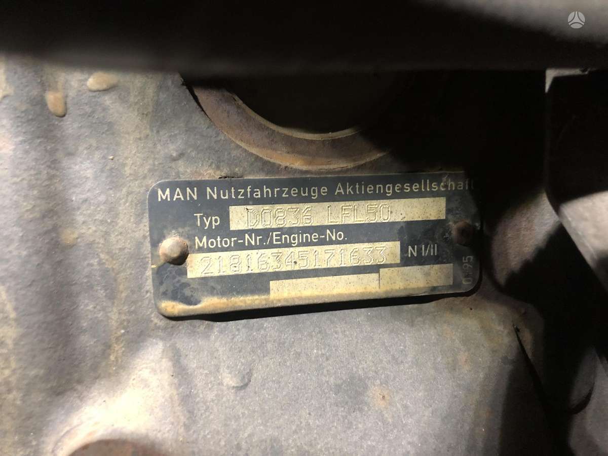 MAN TGM 0836LFL50, грузовики