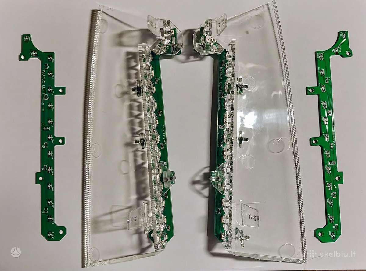 Usa žibintų perdarymas led keitimas