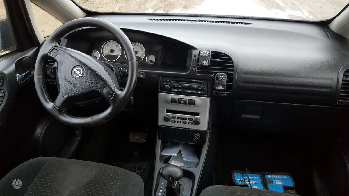Opel Zafira, kablys