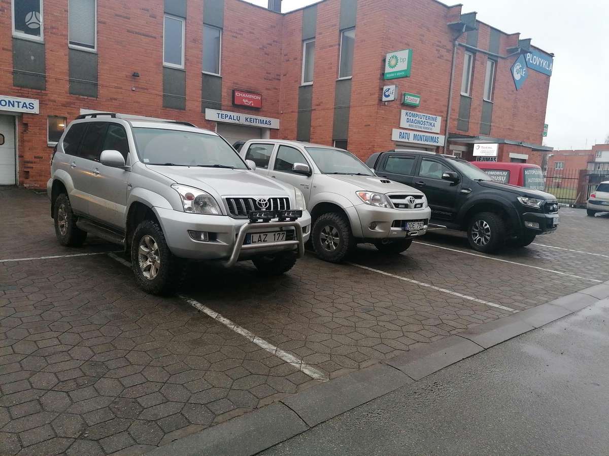 Visureigių paruošimas sudėtingoms eksplotacijos salygoms