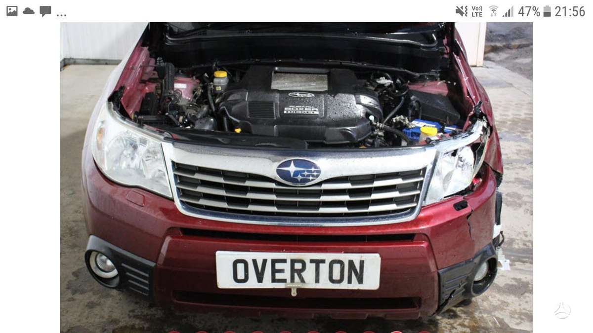 Subaru Forester Ardomas dalimis