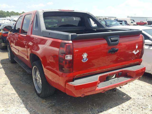 Chevrolet Avalanche dalimis