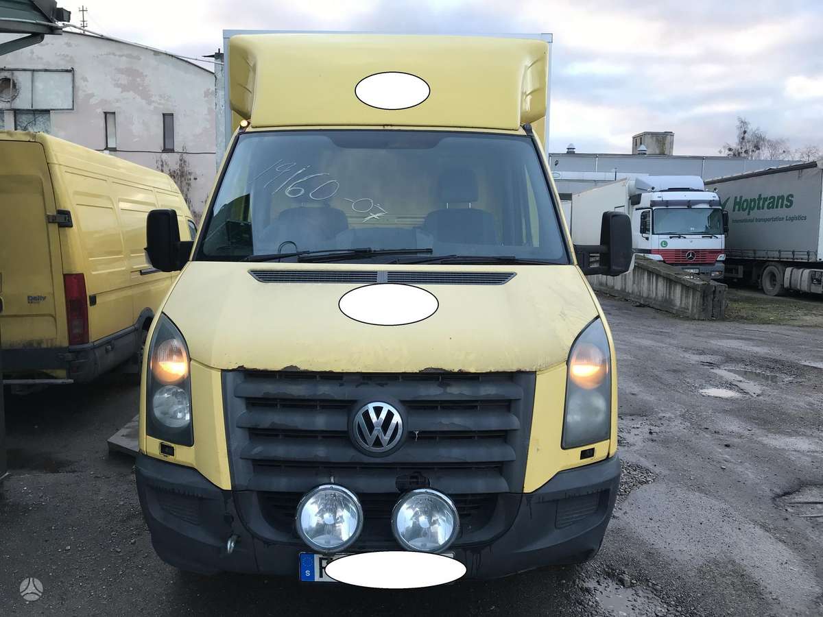 Volkswagen CRAFTER, preču