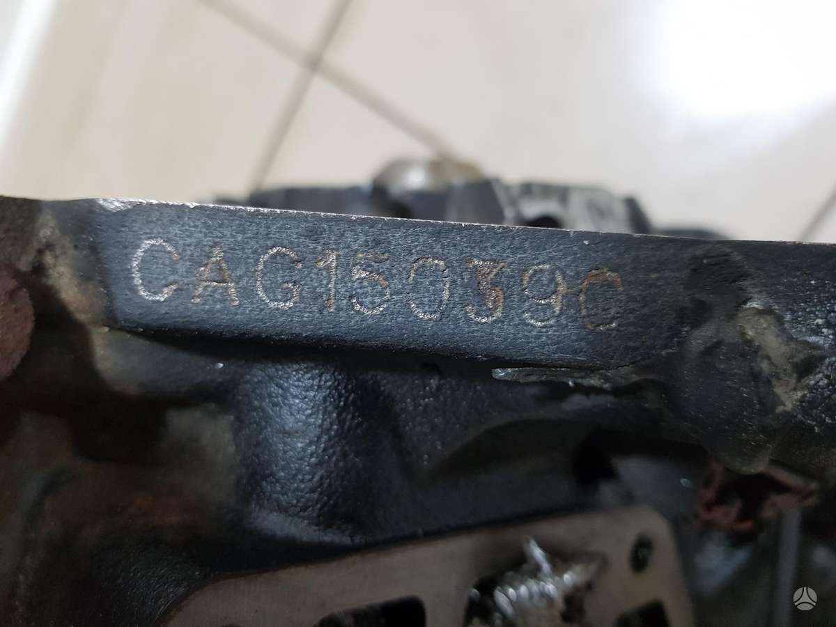 Audi A6 Variklio kodas cag