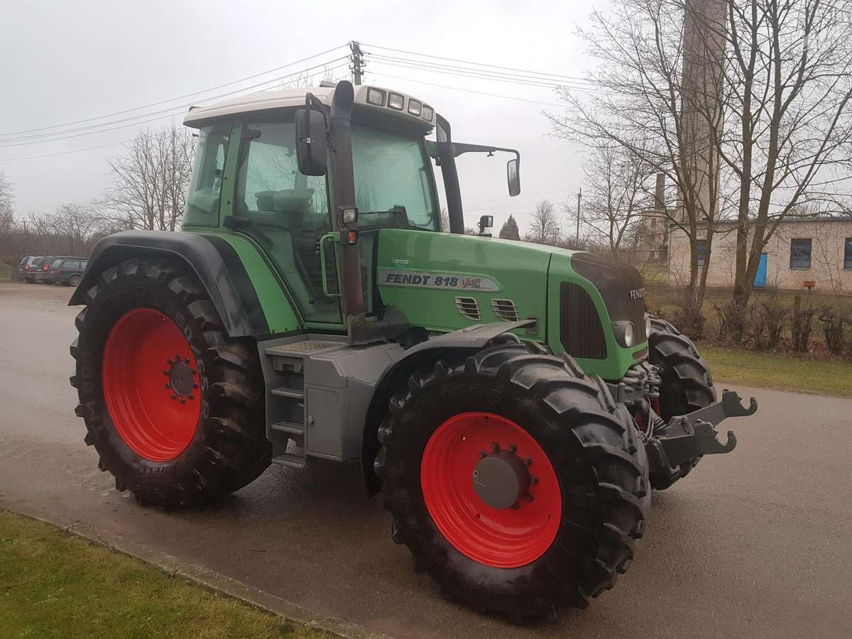 Fendt 818 Vario TMS, тракторы