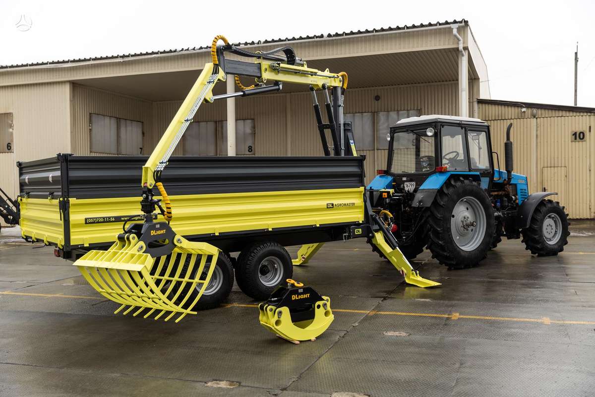 -Kita- DL AGROMASTER, priekabos, puspriekabės