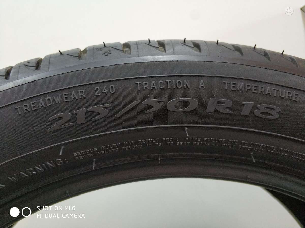 Michelin Primacy 3, vasarinės 215/50 R18
