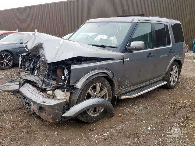 Land Rover Discovery dalimis. Oda kablys