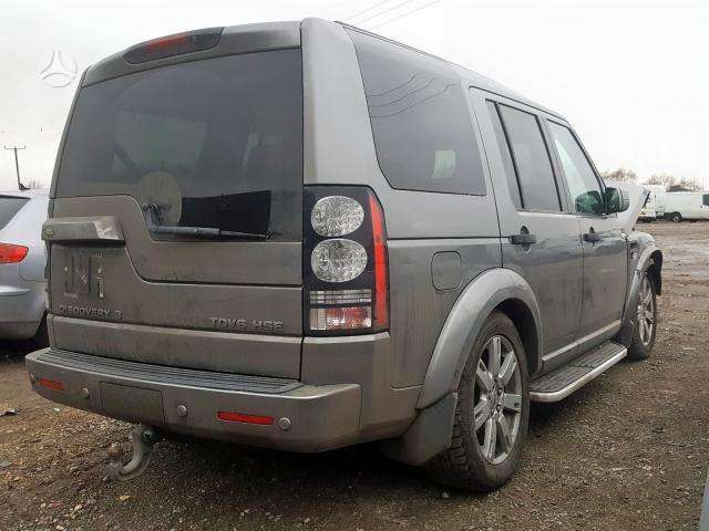 Land Rover Discovery dalimis. Oda kablys