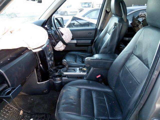 Land Rover Discovery dalimis. Oda kablys