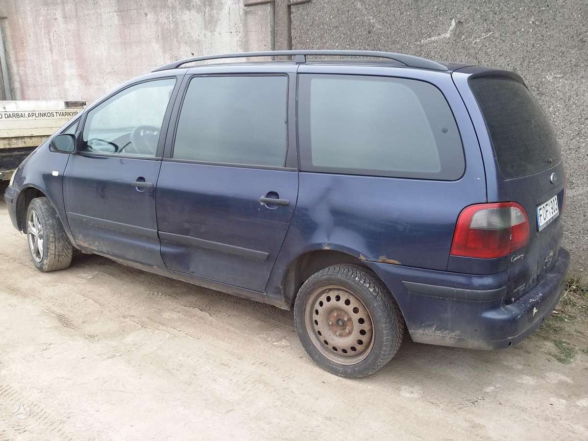 Ford Galaxy по частям. Europa dalimis
