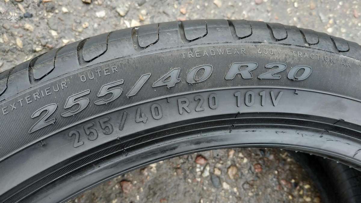Pirelli, summer 255/40 R20