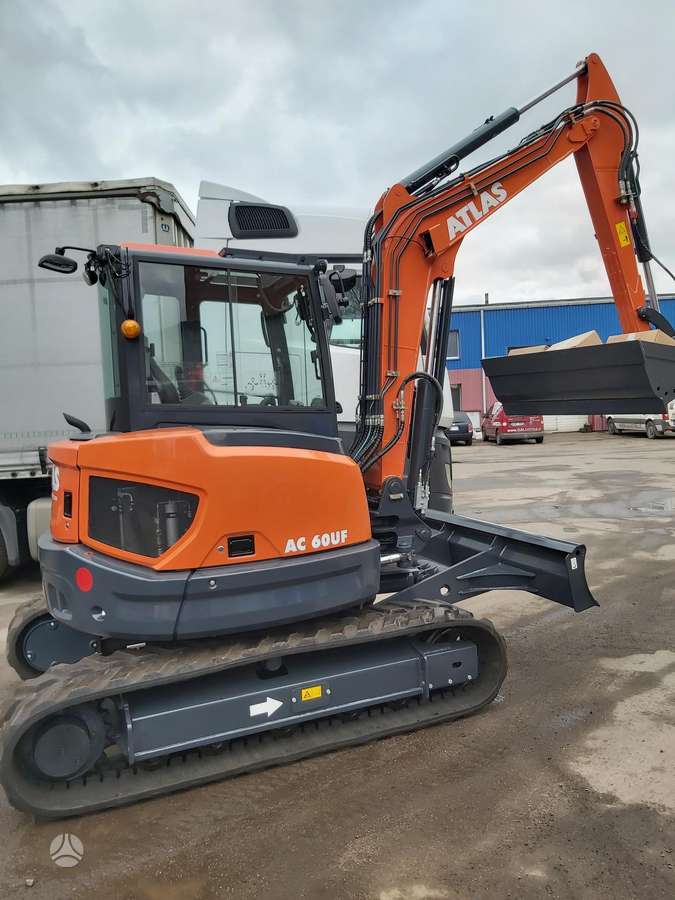 Atlas AC60UF, mini ekskavatoriai
