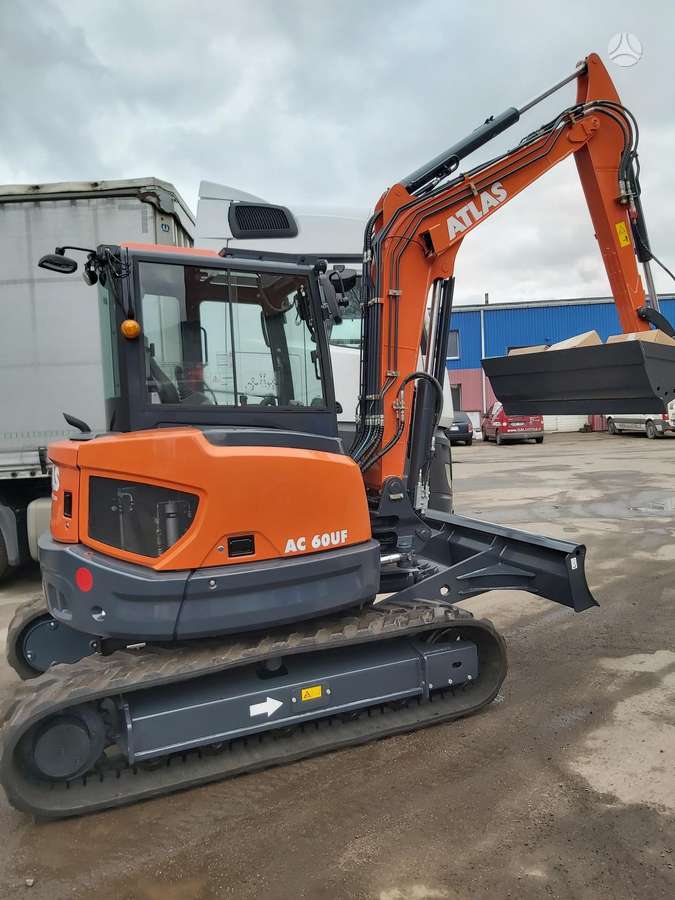 Atlas AC60UF, мини-экскаваторы