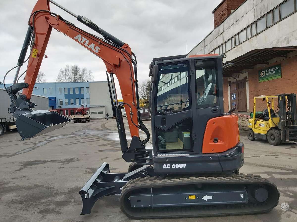 Atlas AC60UF, mini ekskavatori
