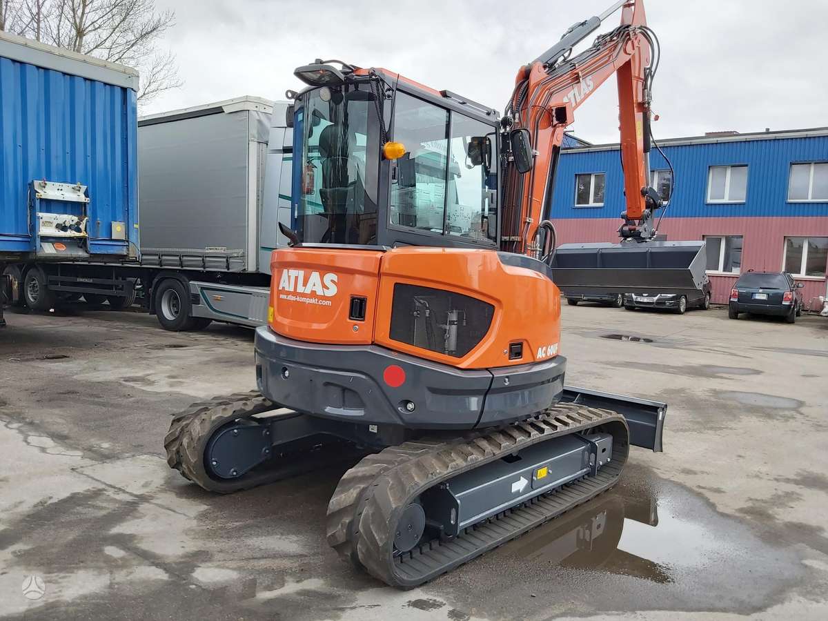 Atlas AC60UF, мини-экскаваторы