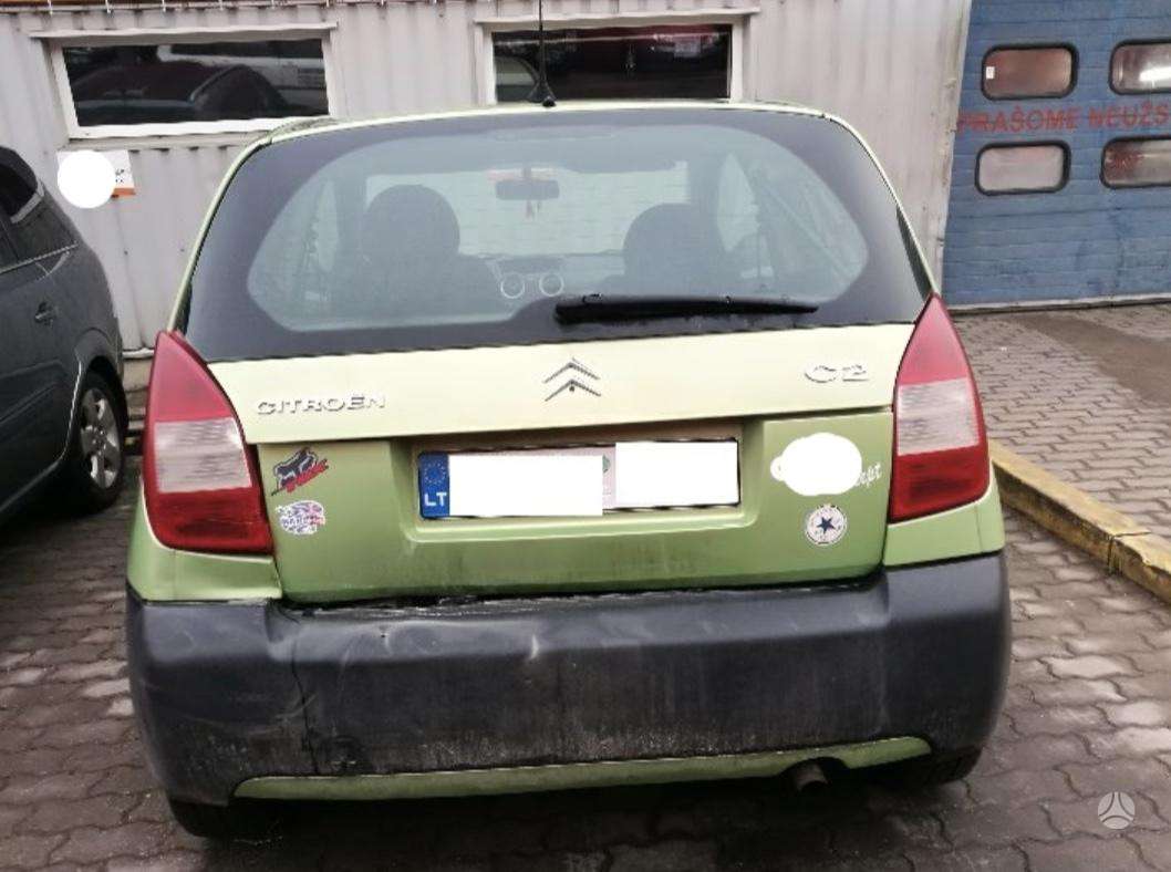 Citroen C2 rezerves daļās