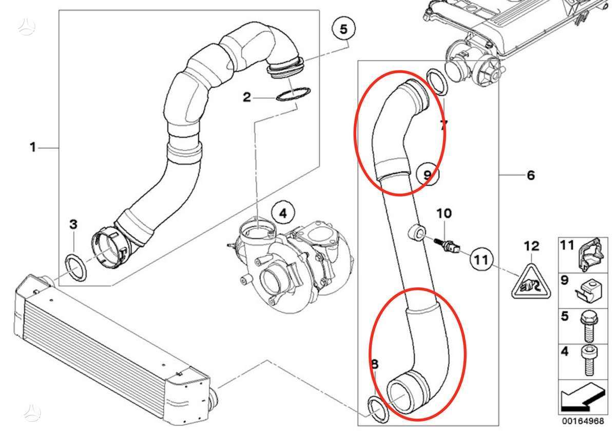 BMW 5 serija, 11617799401, детали охлаждения двигателя