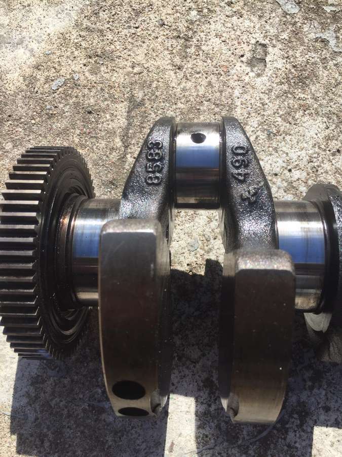 BMW 116, B37d15a, variklio detalės