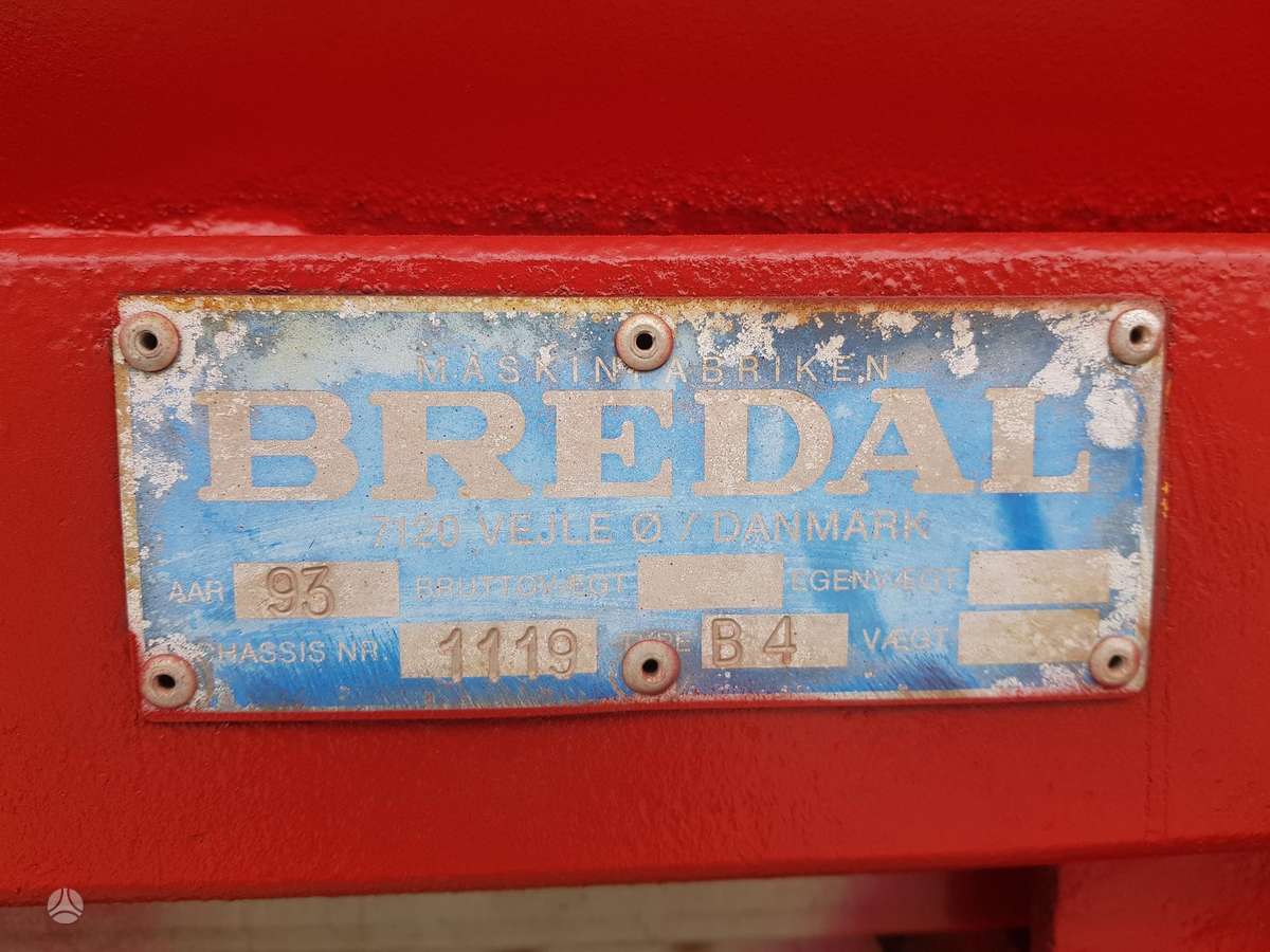 Bredal B-4, barstytuvai