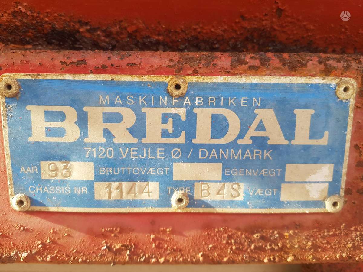 Bredal B-4, barstytuvai
