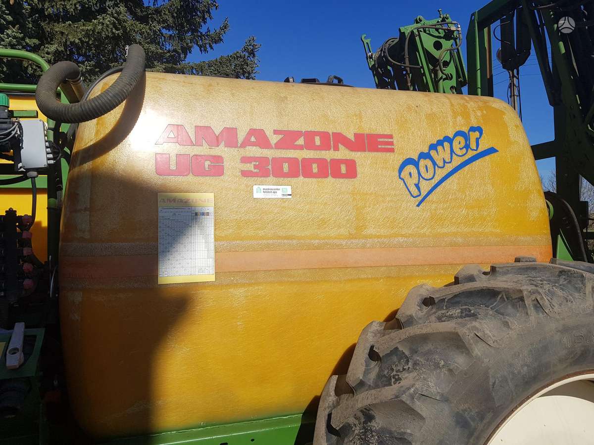 Amazone UG 3000, purkštuvai