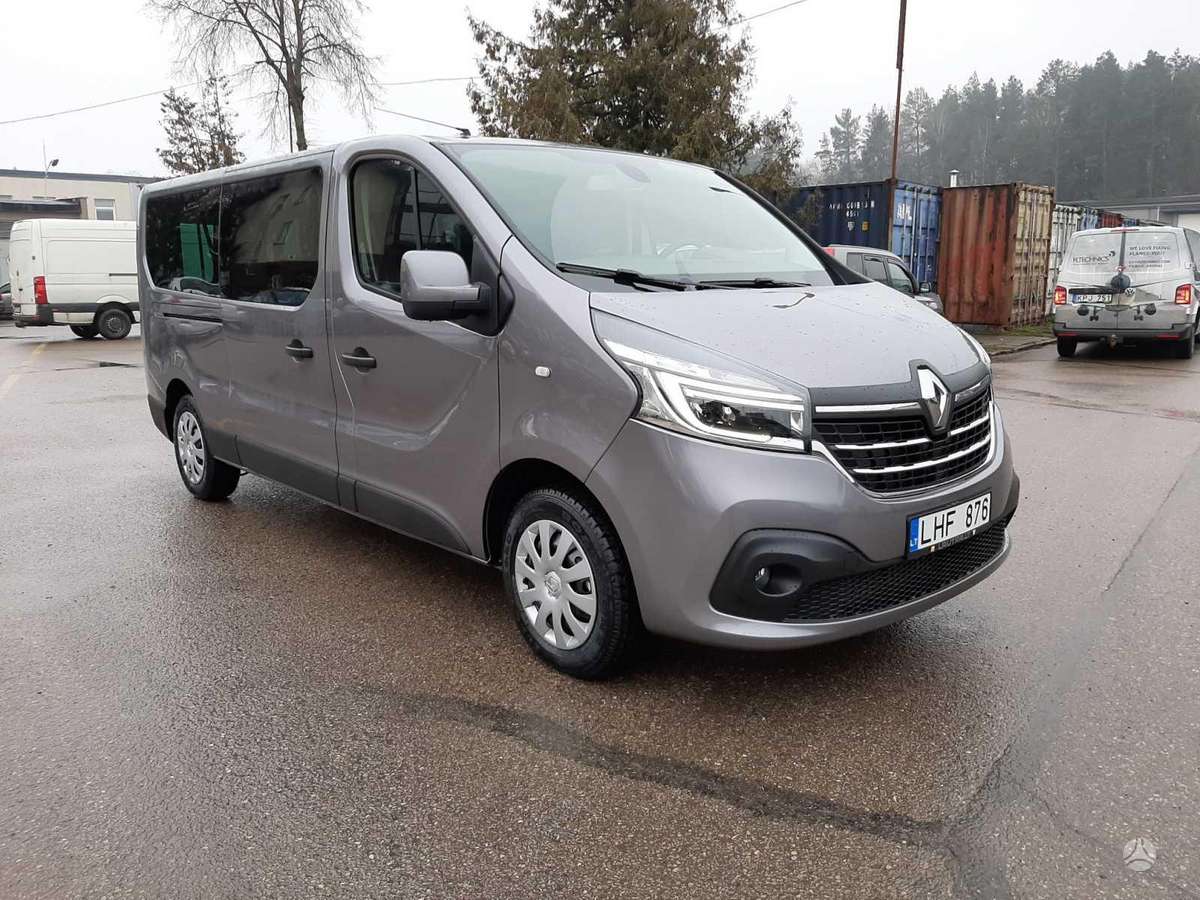 Renault Trafic, пассажирский микроавтобус