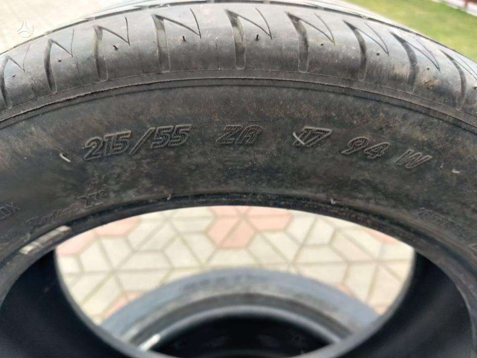 Michelin, vasarinės 215/55 R17