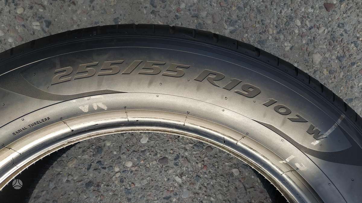 Pirelli, summer 255/55 R19