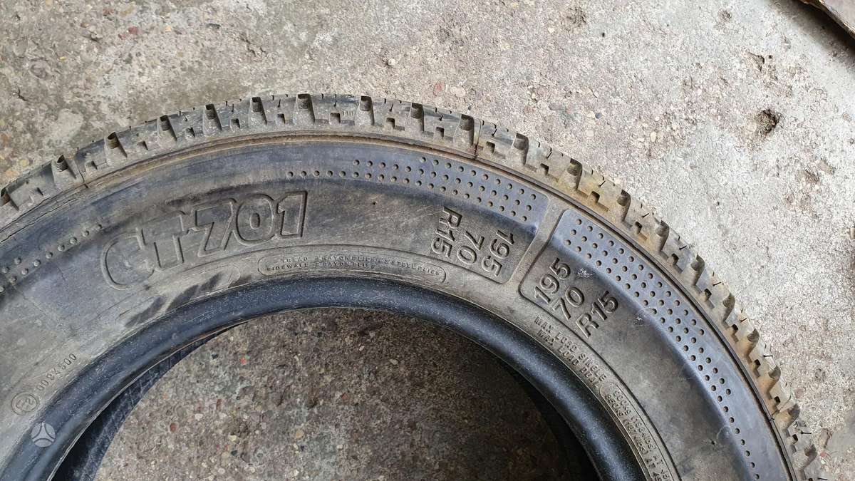 Goodyear GT 2, summer 195/70 R15