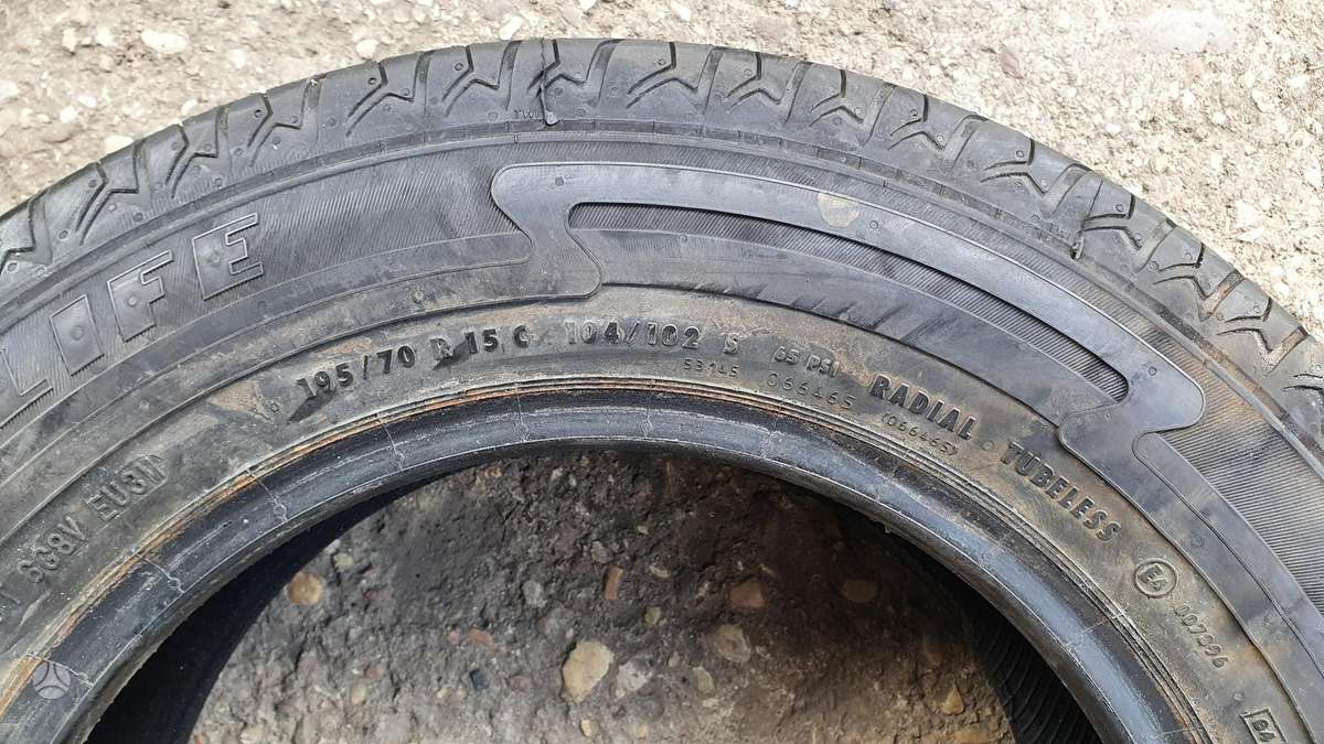 Goodyear GT 2, vasarinės 195/70 R15