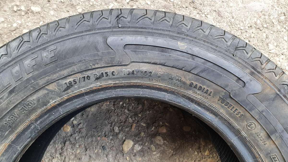 Kleber C2S, летние 195/70 R15