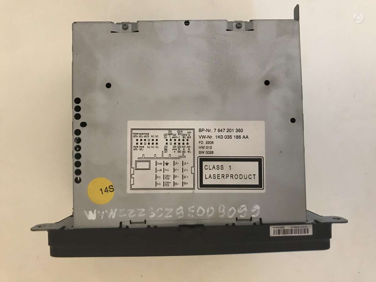 Blaupunkt 1K0035186AA, cd players