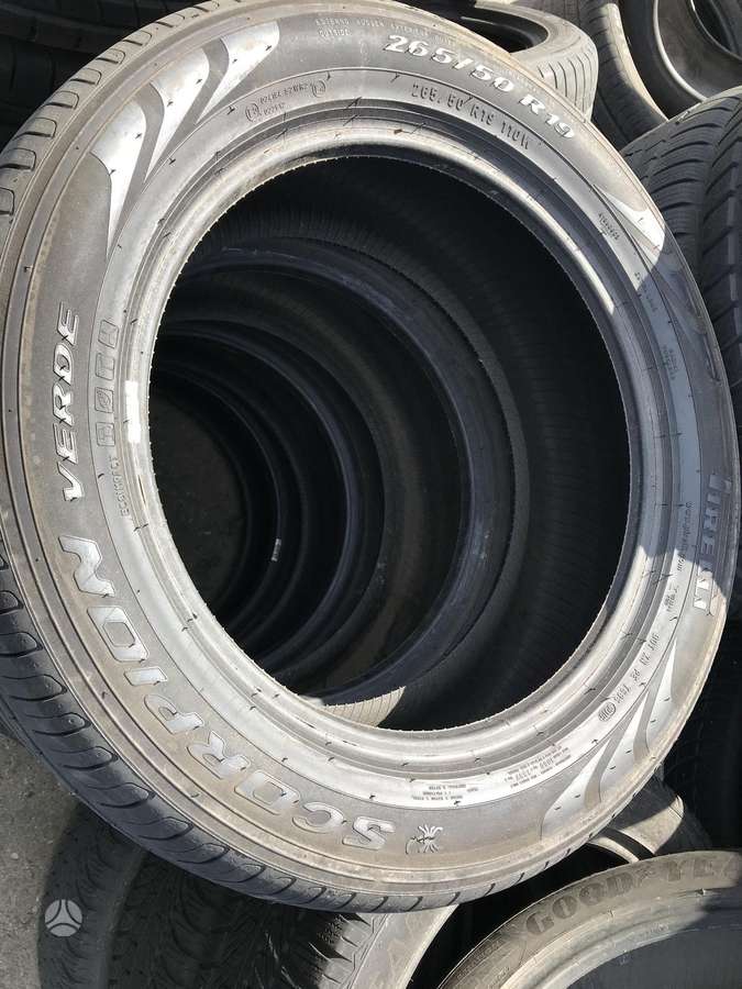 Pirelli Scorpion verde, летние 265/50 R19