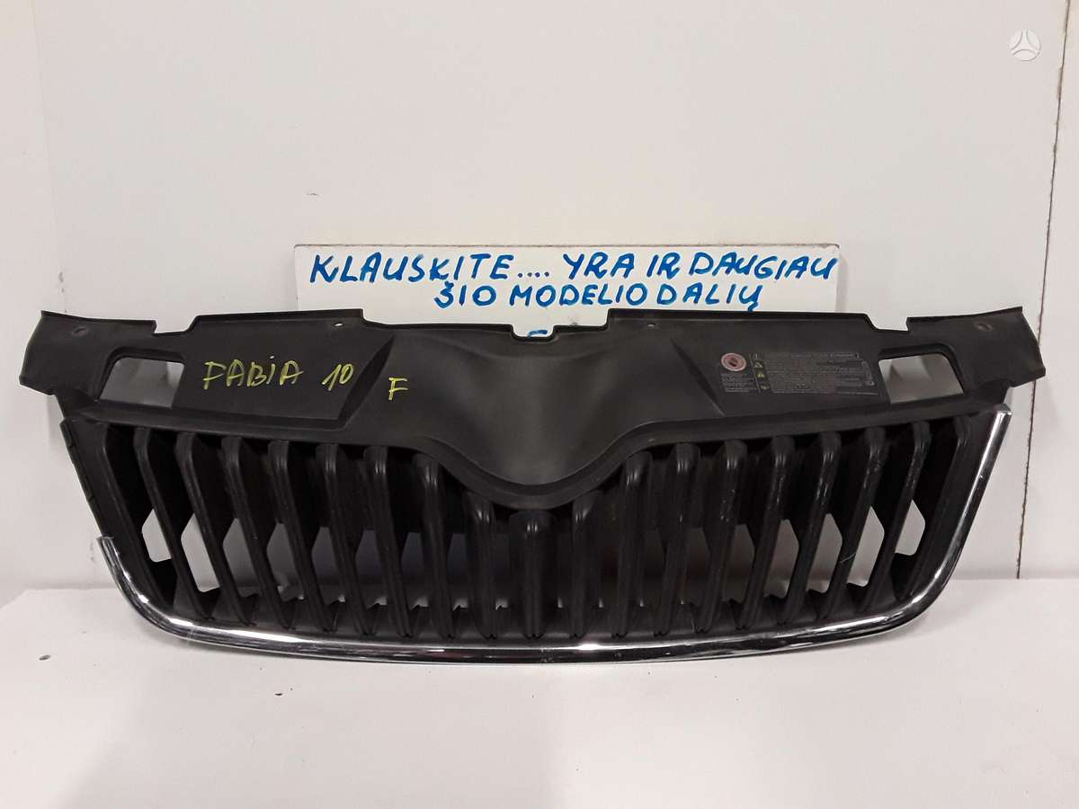 Skoda Fabia dalimis