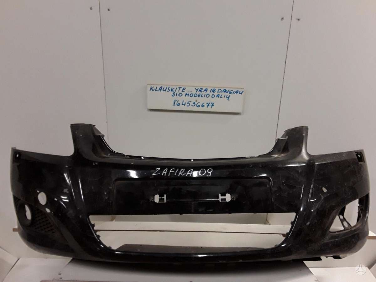 Opel Zafira dalimis