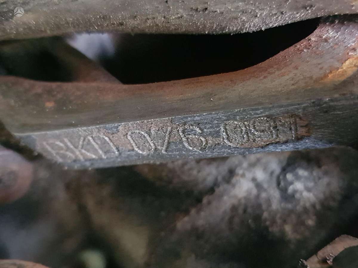 Volkswagen Touran Variklio kodas bkd