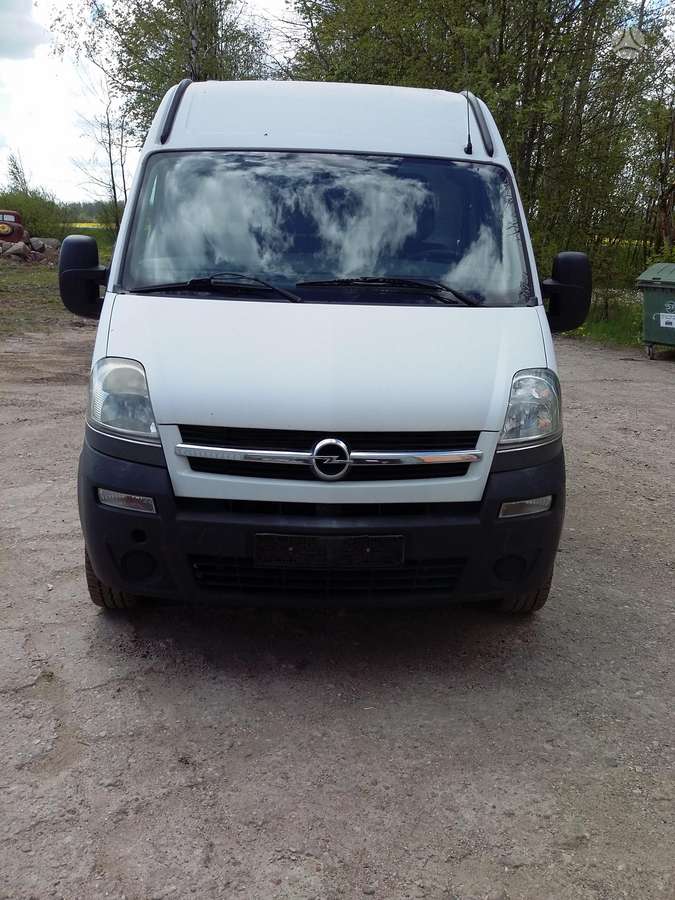 Opel MOVANO, preču