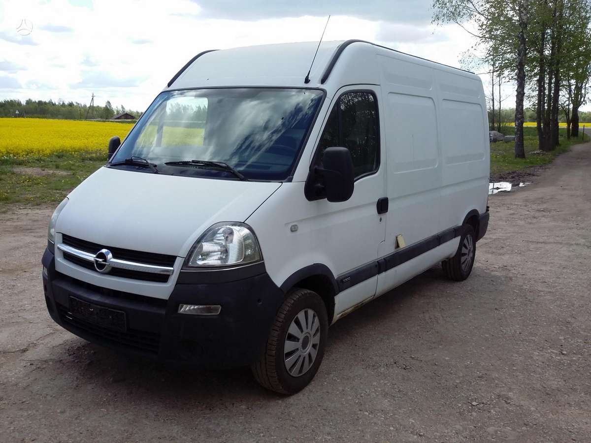 Opel MOVANO, preču