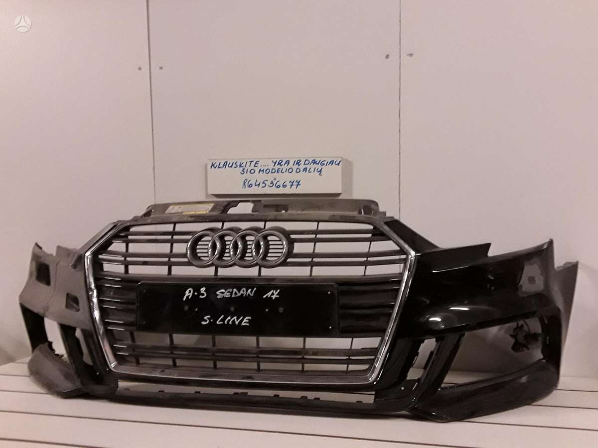 Audi A3 dalimis. Sedanas