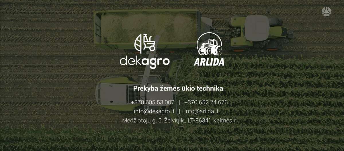 Dronningborg D3000 dalimis, комбайны