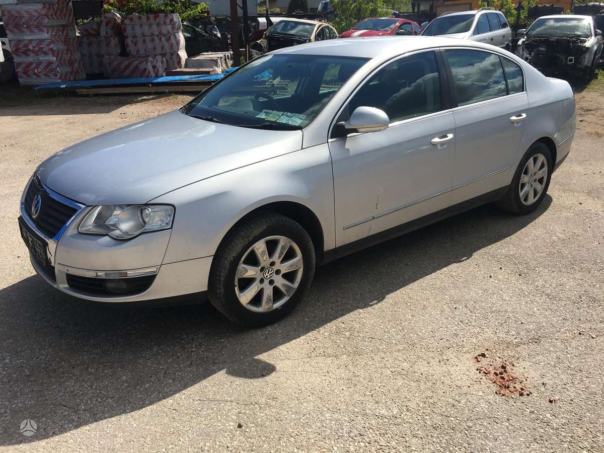 Volkswagen Passat dalimis. Variklio nera