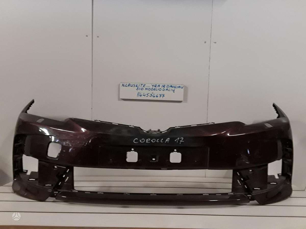 Toyota Corolla kėbulo dalys
