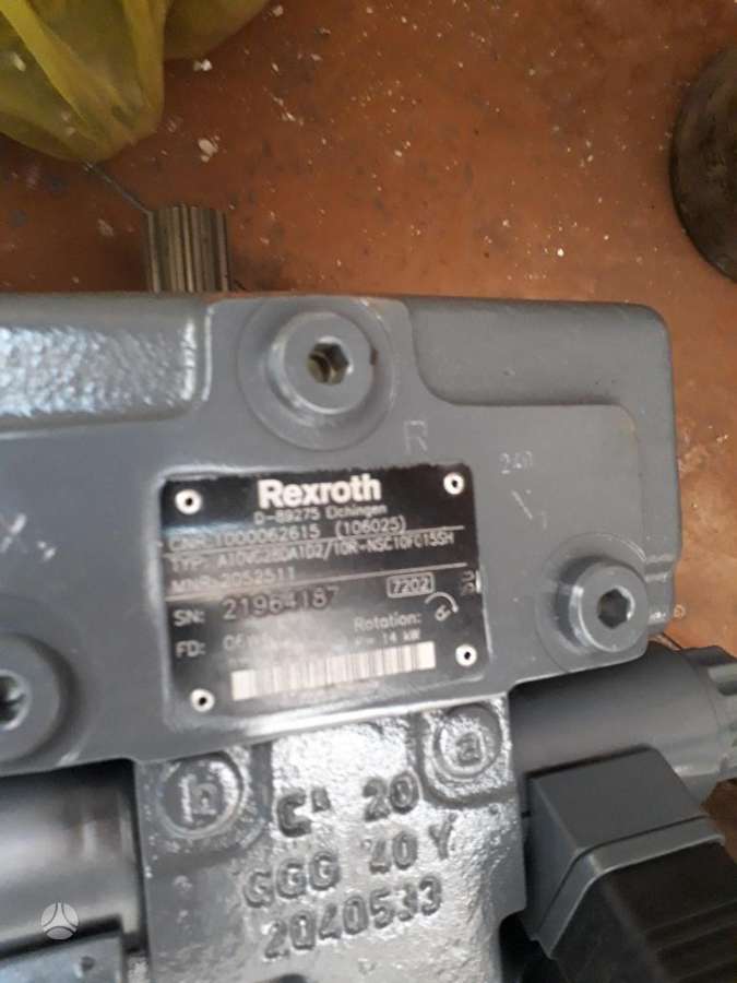 -Kita- Siurblys REXROTH, excavator