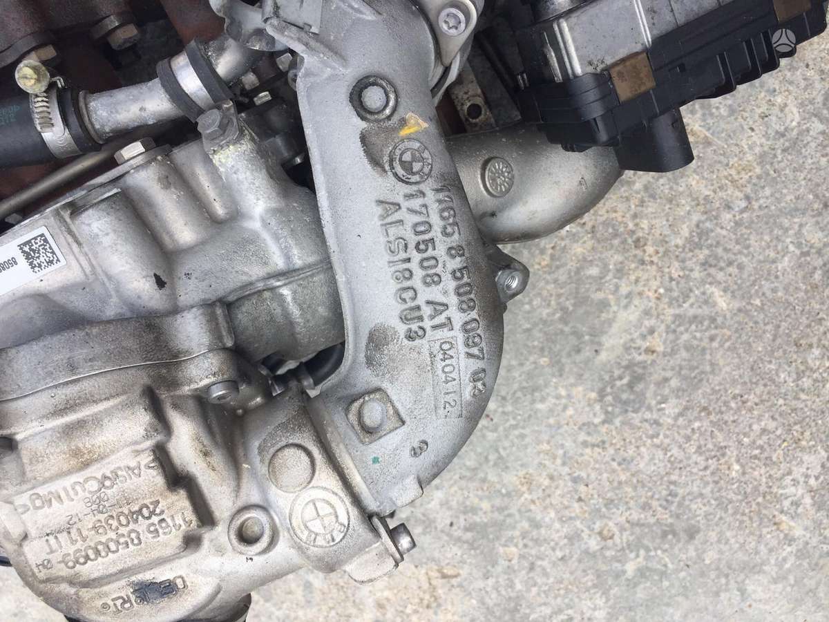 BMW 740, N57D30B, engine parts