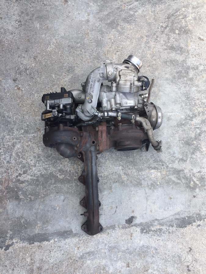 BMW 740, N57D30B, engine parts