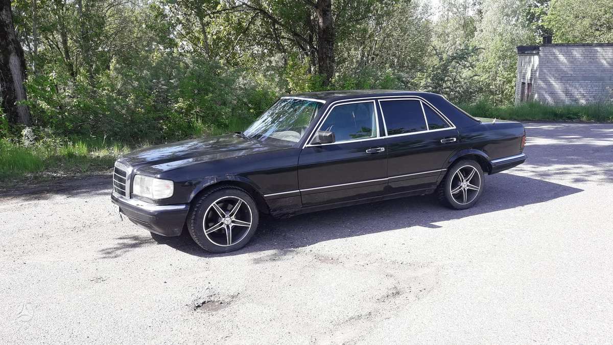 Mercedes-Benz S klasė по частям