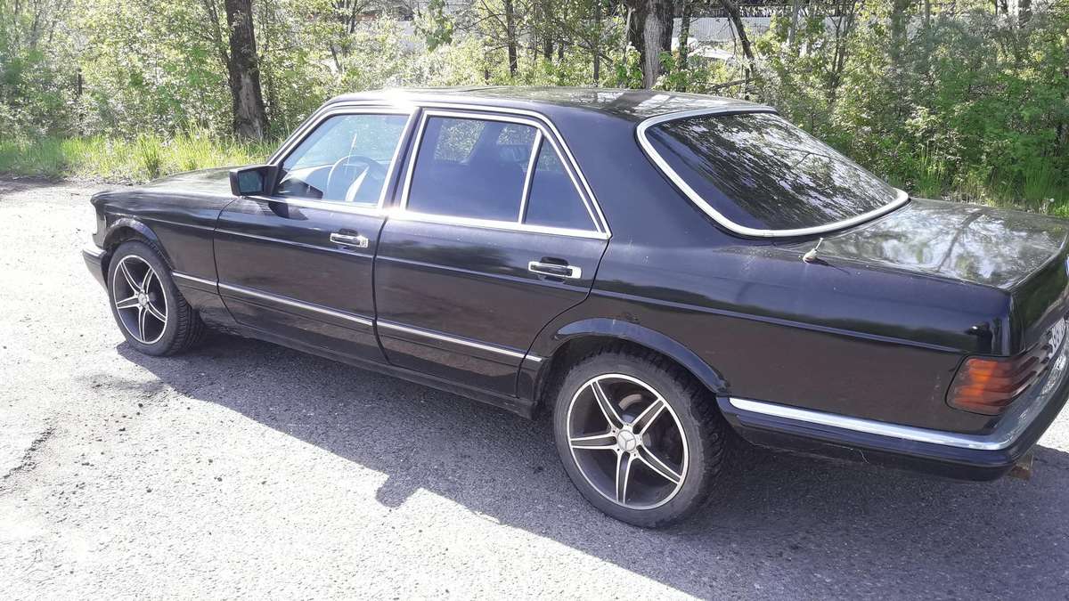 Mercedes-Benz S klasė по частям